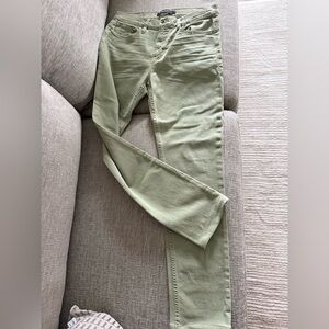 Hudson Jeans Olive straight Fit Jeans size 33